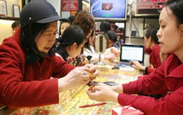 Giá vàng rập rình lên xuống