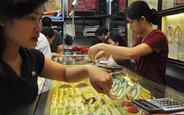 Giá vàng xuống đáy của tháng 6
