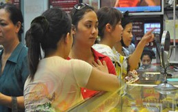 Giá vàng tiếp tục giảm