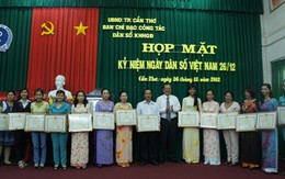 Cần Thơ: Tổ chức họp mặt Ngày Dân số Việt Nam