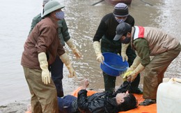 Sập dàn giáo cầu, 3 người tử nạn