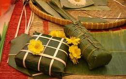 Gói bánh chưng không dùng khuôn 