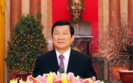Chủ tịch nước chúc mừng Tết Quý Tỵ năm 2013