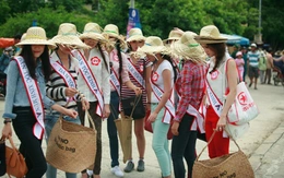 Thí sinh Hoa hậu các dân tộc  bảo vệ môi trường tại Cù Lao Chàm