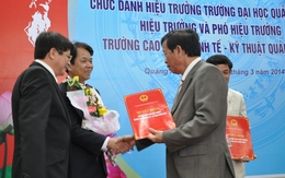 Quảng Nam: Công bố kế quả thi tuyển hai hiệu trưởng