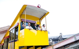 Tàu hỏa leo núi ở Bà Nà Hills