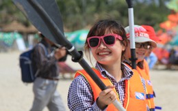 Cô gái Huế đoạt giải Miss Kayak “Vượt sóng Mỹ Khê”