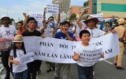 Người dân Đà Nẵng xuống đường phản đối Trung Quốc