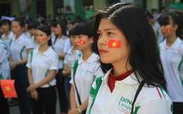 Những hình ảnh đẹp của sinh viên hướng về biển đảo
