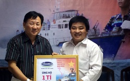 Vinamilk ủng hộ 1 tỉ đồng cho Cảnh sát biển Việt Nam 