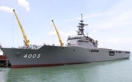 Tàu Lực lượng tự vệ Nhật Bản cùng thủy thủ đoàn đa quốc gia đến Đà Nẵng