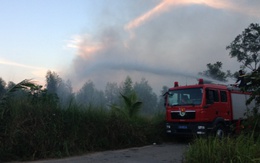Cháy lớn gần sân bay Đà Nẵng, khoảng 800 người tham gia dập lửa