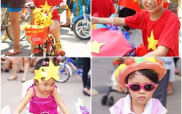 Cuộc thi diễu hành xe đạp nhí lần đầu tiên tại Việt Nam