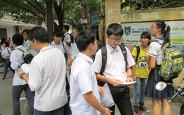 Thi vào lớp 10 tại Hà Nội: Đề Toán có sự phân loại thí sinh