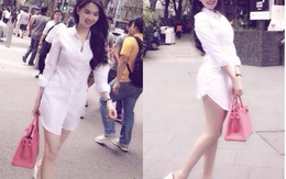 Đỏ mặt với mốt không quần của sao Việt