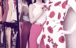 Ngọc Trinh “đọ dáng"  với ma-nơ-canh