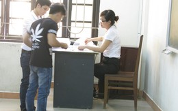 Gần 75% thí sinh tới dự thi đại học đợt 1