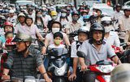 Xe máy đã vượt  4 triệu chiếc so với quy hoạch 2020