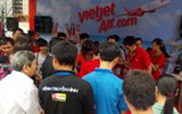 500 vé máy bay VietJet chỉ từ 199.000 đồng tại Hội chợ VITM 2014