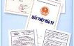 Cấp giấy chứng nhận đầu tư qua mạng