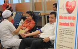 Gần 1.000 cán bộ, nhân viên Sacombank tham gia hiến máu nhân đạo