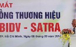 Ra mắt thẻ thanh toán đồng thương hiệu Satra-BIDV