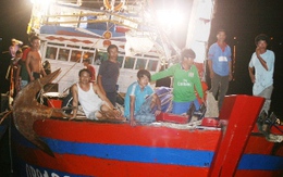 Cứu sống ngư dân Trung Quốc gặp nạn trên biển