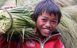 Nụ cười hồn nhiên trong giá lạnh của những đứa trẻ rẻo cao