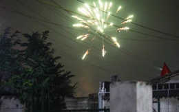 Quảng Trạch - Quảng Bình: Đốt pháo rầm rộ lúc giao thừa