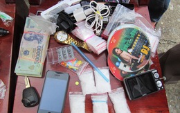 Bắt ba đối tượng vận chuyển ma túy đá