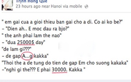 Hồng Quế tự ra giá 30.000 USD? 