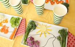 "Biến hóa" rau củ cho bữa ăn của bé