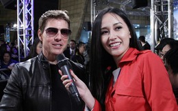 Mai Phương Thúy gặp Tom Cruise trên thảm đỏ Đài Loan