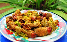 Món ngon sùng đất cuối mùa mưa