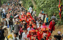 Rộn ràng chính hội giỗ Tổ Hùng Vương 2012