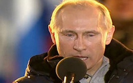 Putin khóc mừng chiến thắng