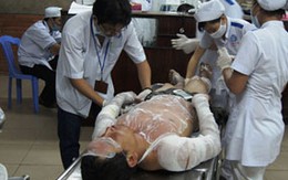 Nổ bình gas, 10 người trọng thương 