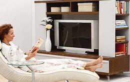 "Chiêu" hay để có góc đặt tivi đẹp