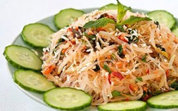 Mát giòn miến trộn chua cay