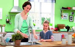 Chọn vòi rửa phù hợp cho nhà bếp 