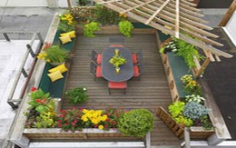Cách tận dụng sân thượng tối ưu cho nhà bạn