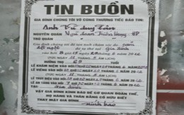 Cái chết bí ẩn của người đàn ông trẻ