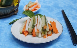 Bí quyết làm rau củ quả ngâm chua ngọt