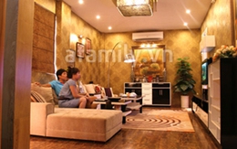 Không gian lộng lẫy của cặp vợ chồng trẻ