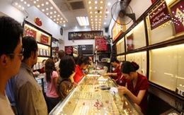 Giá vàng đồng loạt tăng mạnh