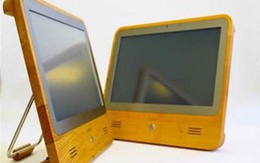 Máy tính bảng làm từ gỗ