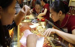 Giá vàng đồng loạt tăng mạnh