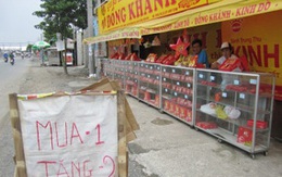 Chưa đến rằm, bánh trung thu đã... mua 1 tặng 2