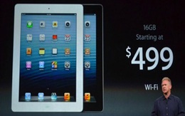 Apple gây kinh ngạc khi trình làng iPad thế hệ 4