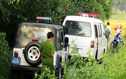 Một phụ nữ bị trói, chết cháy đen dưới mương nước